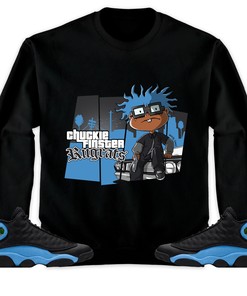 Jordan 13 Black University Blue Unisex Sweatshirt, Hoodie GTA, Shirt To Match Sneaker