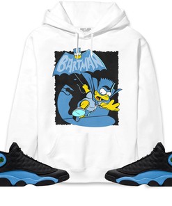 Jordan 13 Black University Blue Unisex Sweatshirt, Hoodie Shirts Bartman Simpson, Shirt To Match Sneaker