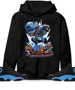 Jordan 13 Black University Blue Unisex Sweatshirt, Hoodie Super MRO Got Em, Shirt To Match Sneaker