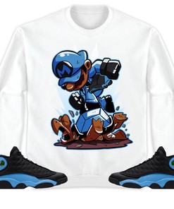 Jordan 13 Black University Blue Unisex Sweatshirt, Hoodie Super MRO Got Em, Shirt To Match Sneaker