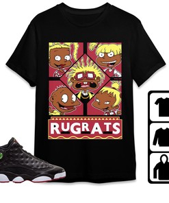 Jordan 13 Playoffs Unisex Shirt 90s TV Style, Shirt To Match Sneaker
