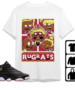 Jordan 13 Playoffs Unisex Shirt 90s TV Style, Shirt To Match Sneaker