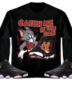 Jordan 13 Playoffs Unisex Shirt Catch Me If You Can, Shirt To Match Sneaker