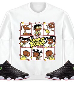 Jordan 13 Playoffs Unisex Sweatshirt, Hoodie 90s Cartoon, Shirt To Match Sneaker