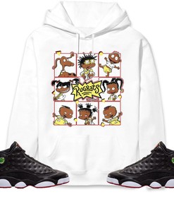 Jordan 13 Playoffs Unisex Sweatshirt, Hoodie 90s Cartoon, Shirt To Match Sneaker