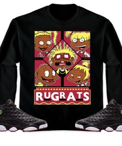 Jordan 13 Playoffs Unisex Sweatshirt, Hoodie 90s TV Style, Shirt To Match Sneaker