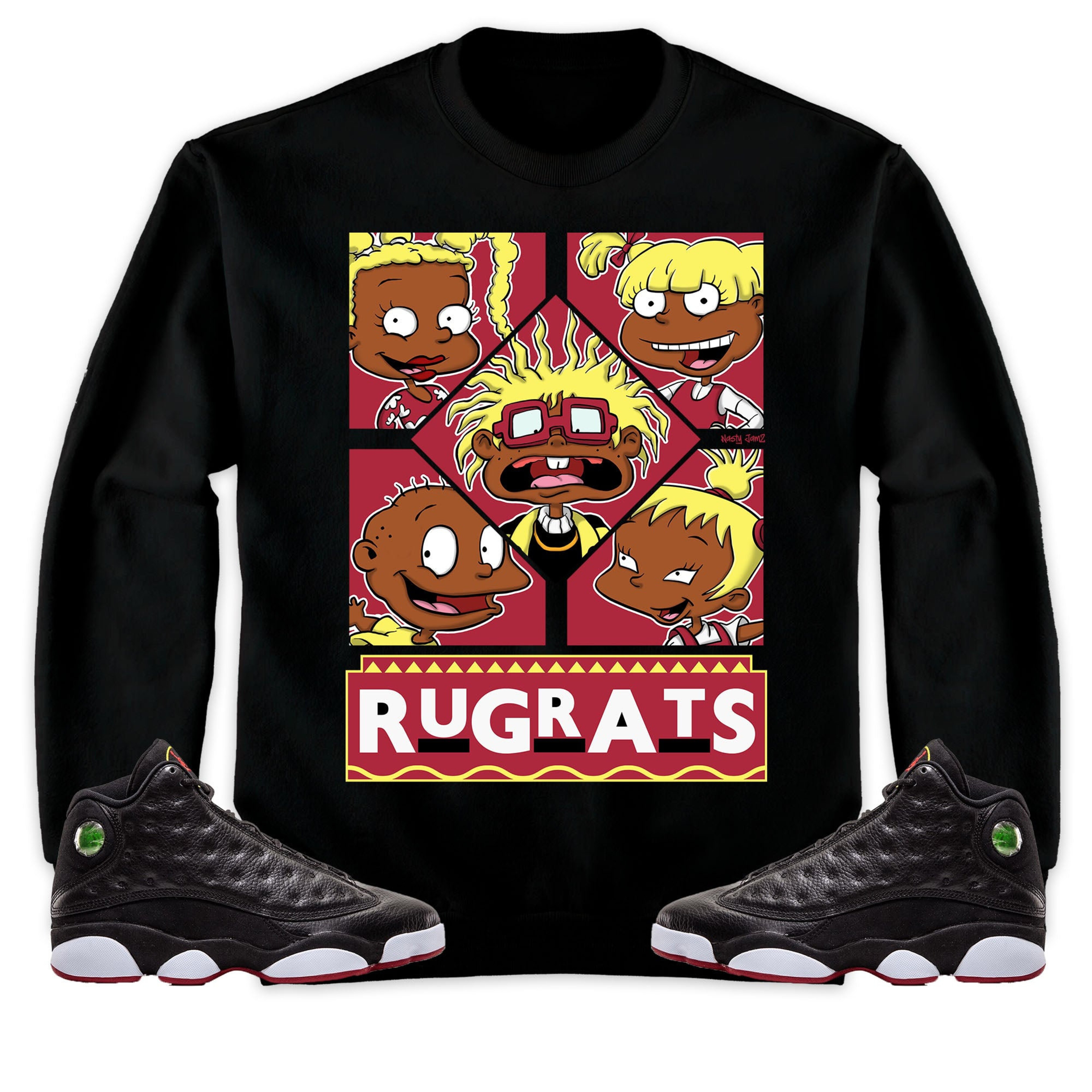 Jordan 13 Playoffs Unisex Sweatshirt, Hoodie 90s TV Style, Shirt To Match Sneaker