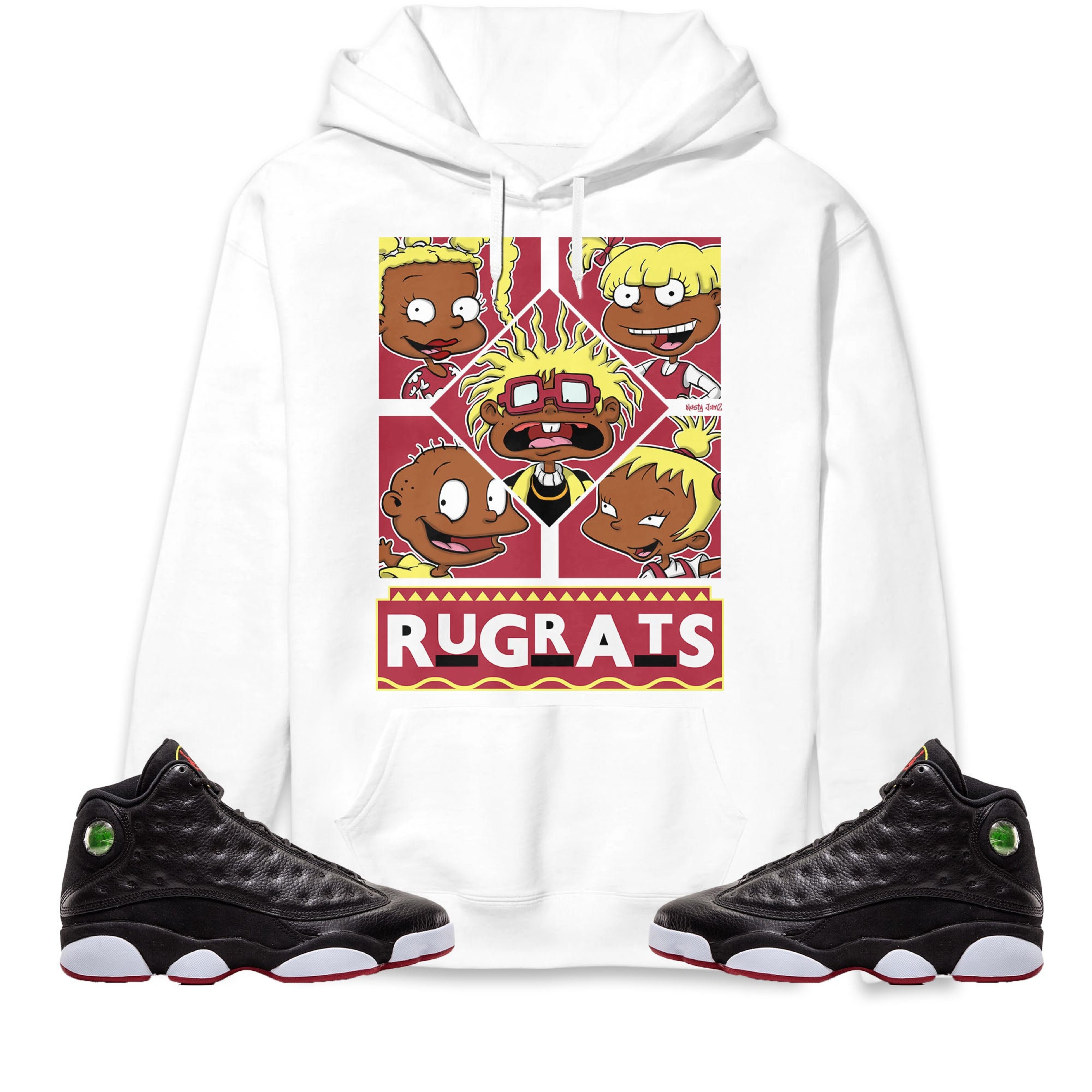 Jordan 13 Playoffs Unisex Sweatshirt, Hoodie 90s TV Style, Shirt To Match Sneaker