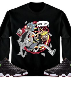 Jordan 13 Playoffs Unisex Sweatshirt, Hoodie Rick Got Em, Shirt To Match Sneaker