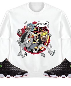 Jordan 13 Playoffs Unisex Sweatshirt, Hoodie Rick Got Em, Shirt To Match Sneaker