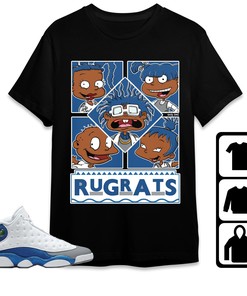 Jordan 13 Retro French Blue Unisex Shirt 90s TV Style, Shirt To Match Sneaker