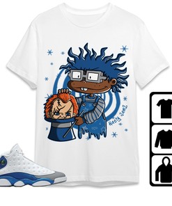 Jordan 13 Retro French Blue Unisex Shirt Black Magic, Shirt To Match Sneaker