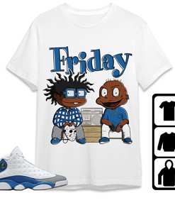 Jordan 13 Retro French Blue Unisex Shirt Friday, Shirt To Match Sneaker