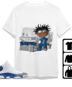 Jordan 13 Retro French Blue Unisex Shirt GTA, Shirt To Match Sneaker