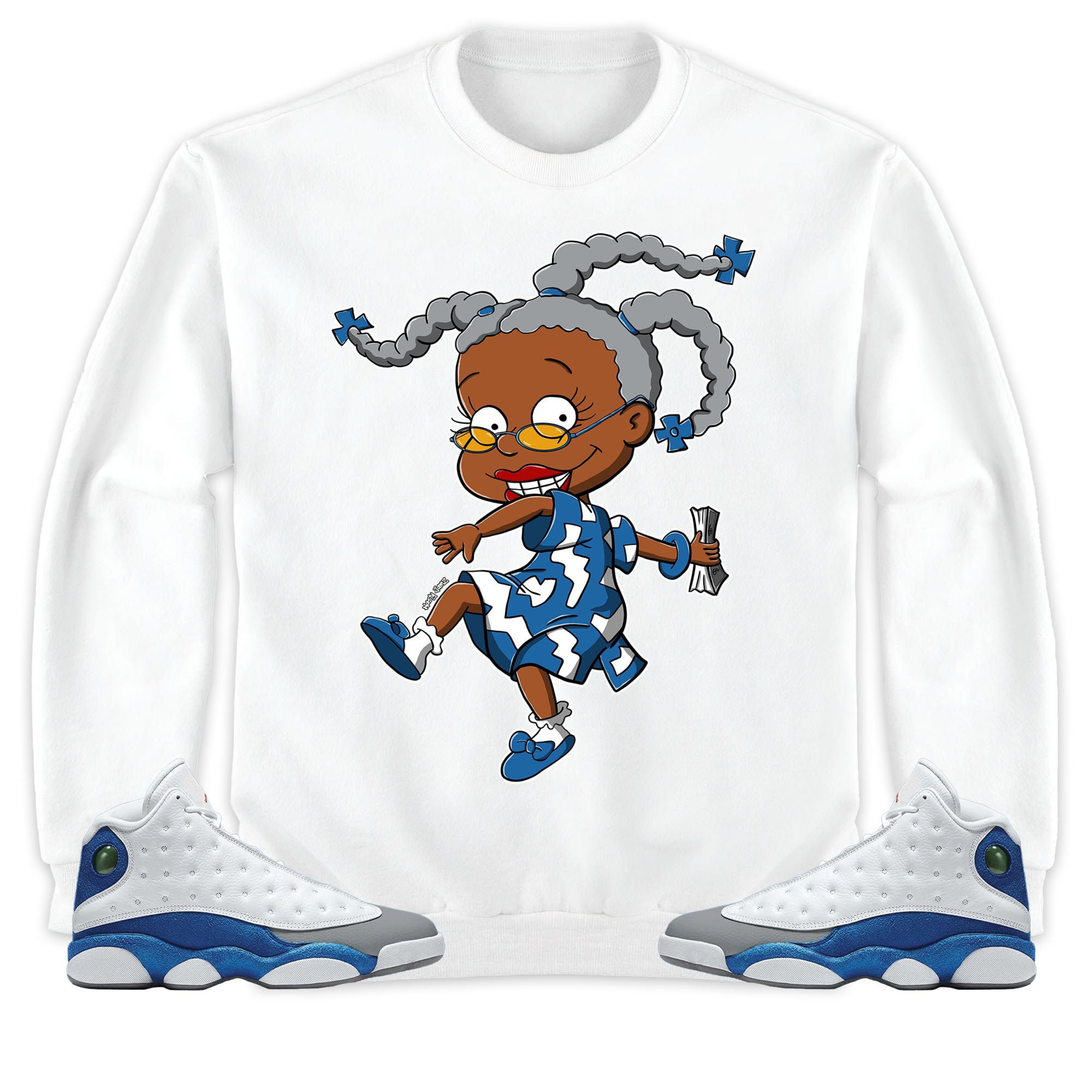 Jordan 13 Retro French Blue Unisex Shirt Melanin, Shirt To Match Sneaker