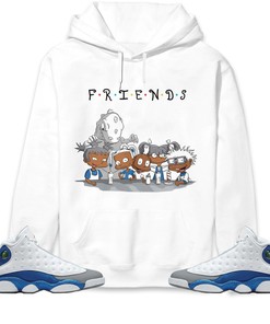 Jordan 13 Retro French Blue Unisex Sweatshirt, Hoodie Friends, Shirt To Match Sneaker