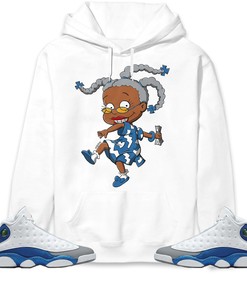Jordan 13 Retro French Blue Unisex Sweatshirt, Hoodie Melanin, Shirt To Match Sneaker