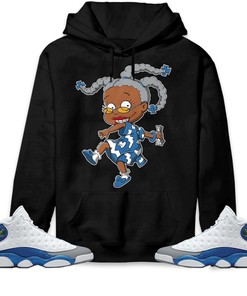 Jordan 13 Retro French Blue Unisex Sweatshirt, Hoodie Melanin, Shirt To Match Sneaker