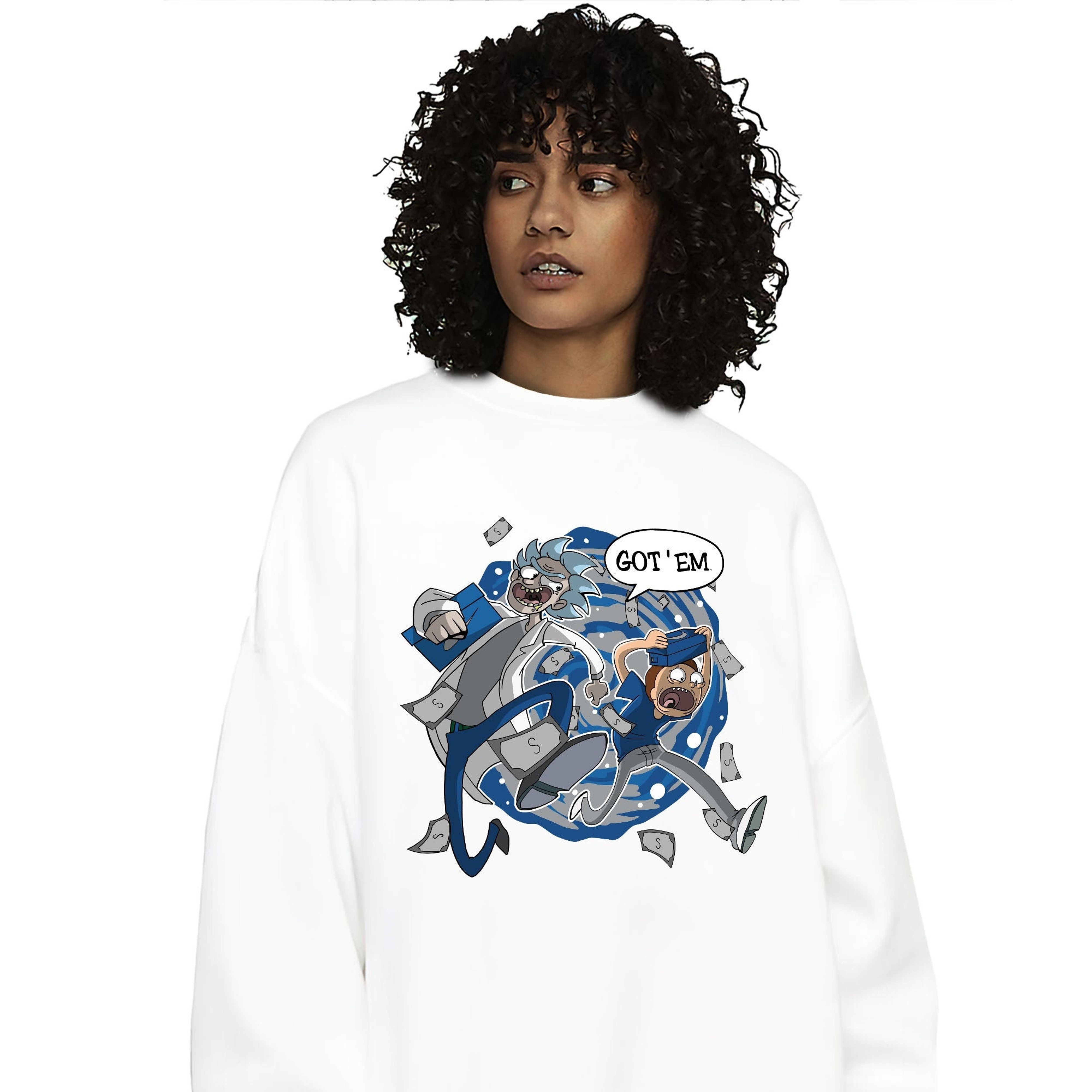 Jordan 13 Retro French Blue Unisex Sweatshirt, Hoodie Rick Got Em, Shirt To Match Sneaker