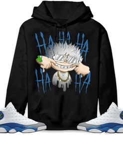 Jordan 13 Retro French Blue Unisex Sweatshirt, Hoodie We Are All Clown, Shirt To Match Sneaker