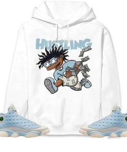 Jordan 13 SoleFly Unisex Sweatshirt, Hoodie Keep Hustling, Shirt To Match Sneaker