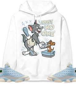 Jordan 13 SoleFly Unisex Sweatshirt, Hoodie Trust No One Cat And Mouse, Shirt To Match Sneaker