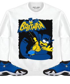 Jordan 14 Laney Unisex Shirt, Hoodie Sweatshirt Bartman Simpson, Shirt To Match Sneaker