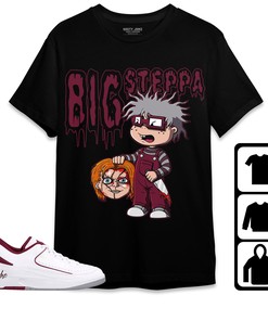 Jordan 2 Low Cherrywood Unisex Shirt Chuckie Big Steppa, Shirt To Match Sneaker