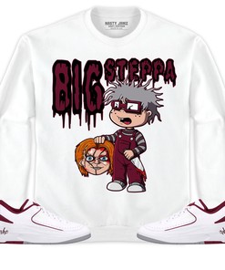 Jordan 2 Low Cherrywood Unisex Shirt Chuckie Big Steppa, Shirt To Match Sneaker