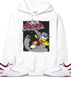 Jordan 2 Low Cherrywood Unisex Sweatshirt, Hoodie Shirts Bartman Simpson, Shirt To Match Sneaker