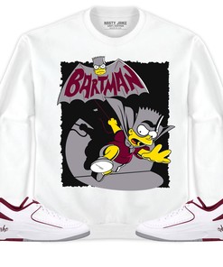 Jordan 2 Low Cherrywood Unisex Sweatshirt, Hoodie Shirts Bartman Simpson, Shirt To Match Sneaker