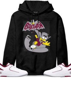 Jordan 2 Low Cherrywood Unisex Sweatshirt, Hoodie Shirts Bartman Simpson, Shirt To Match Sneaker