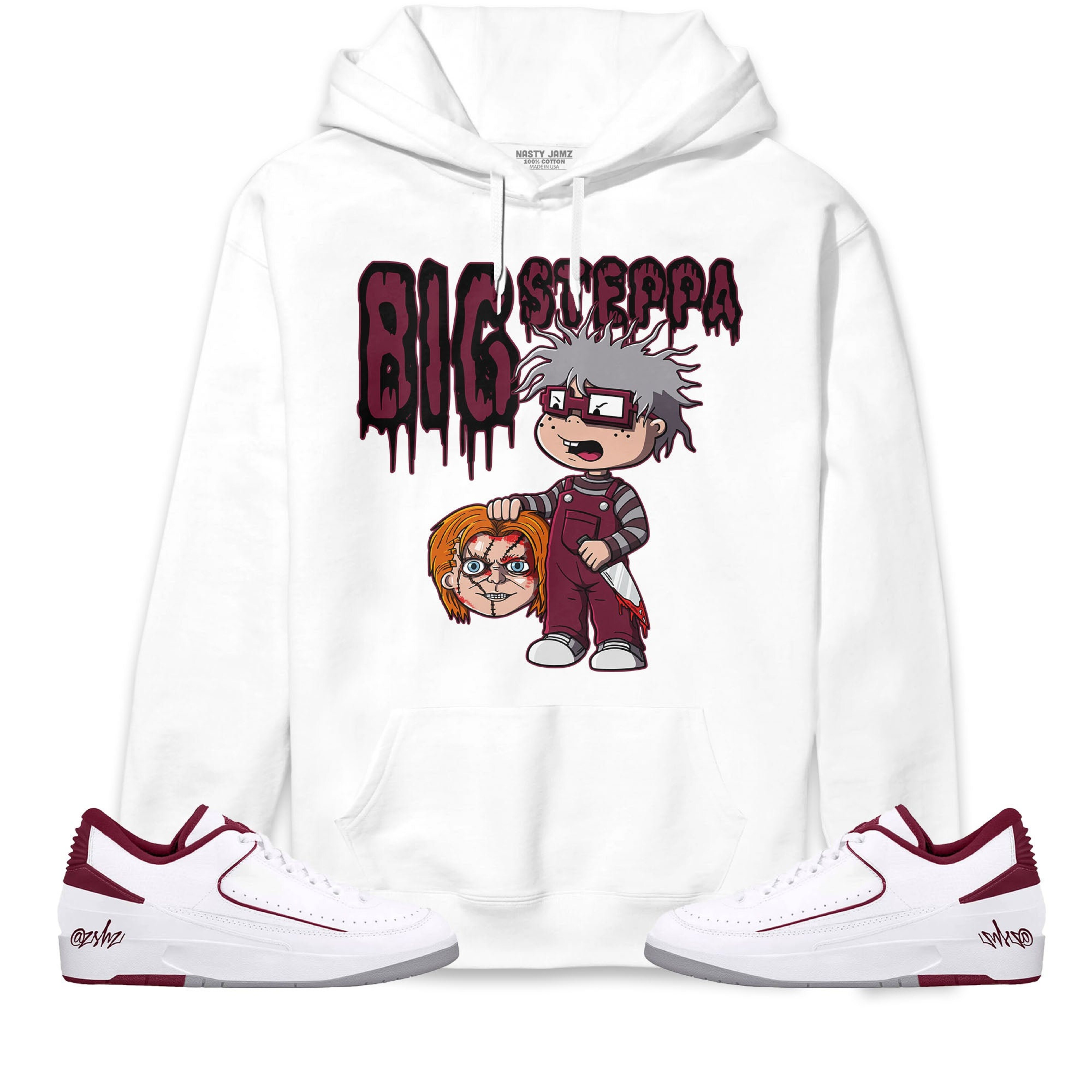 Jordan 2 Low Cherrywood Unisex Sweatshirt, Hoodie Shirts Chuckie Big Steppa, Shirt To Match Sneaker