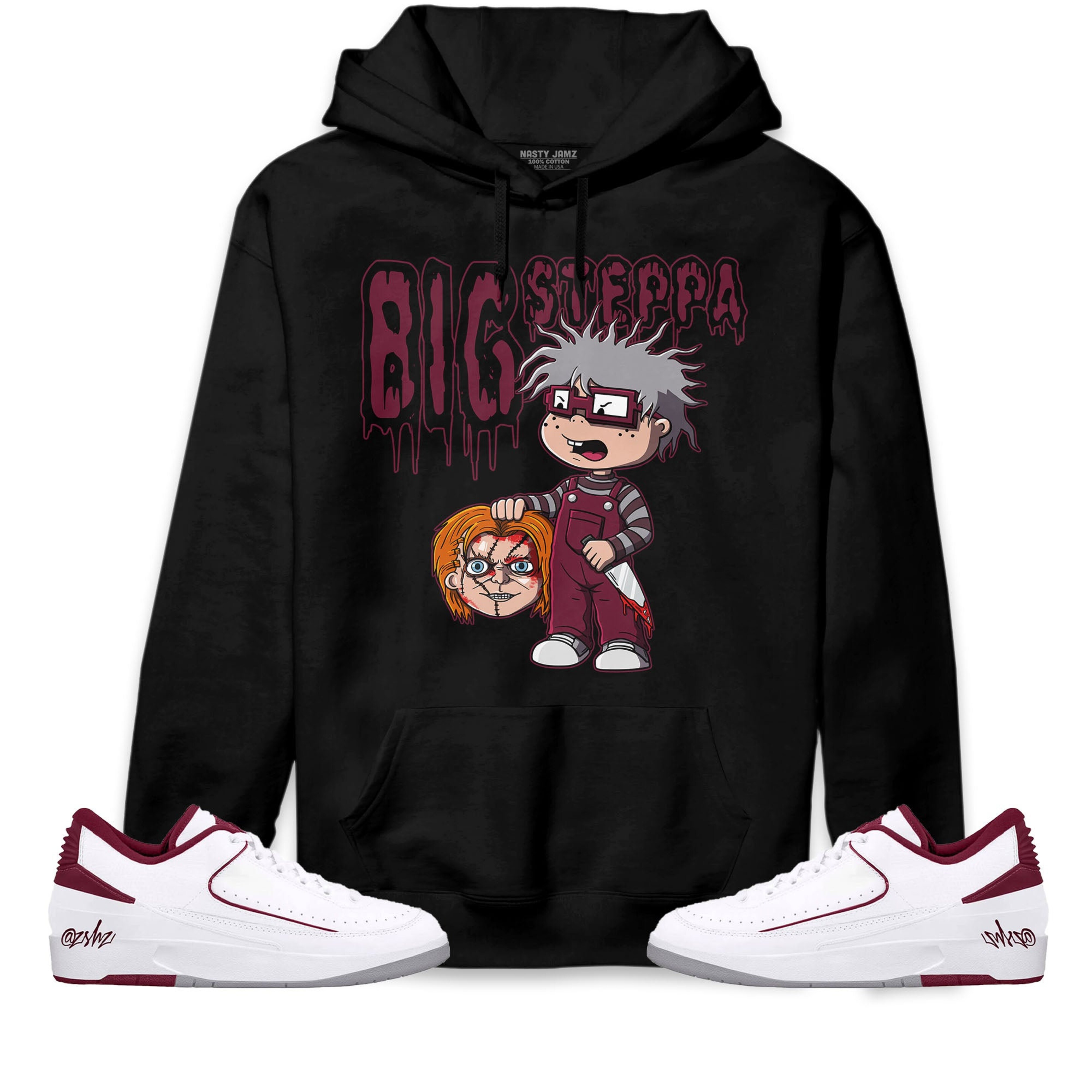 Jordan 2 Low Cherrywood Unisex Sweatshirt, Hoodie Shirts Chuckie Big Steppa, Shirt To Match Sneaker