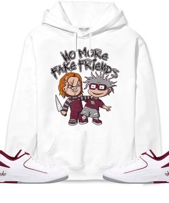 Jordan 2 Low Cherrywood Unisex Sweatshirt, Hoodie Shirts Chuckie No More Fake Friends, Shirt To Match Sneaker
