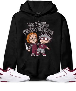 Jordan 2 Low Cherrywood Unisex Sweatshirt, Hoodie Shirts Chuckie No More Fake Friends, Shirt To Match Sneaker