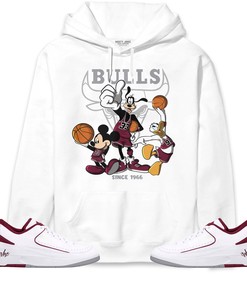 Jordan 2 Low Cherrywood Unisex Sweatshirt, Hoodie Shirts Disney Basketball, Shirt To Match Sneaker