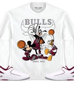Jordan 2 Low Cherrywood Unisex Sweatshirt, Hoodie Shirts Disney Basketball, Shirt To Match Sneaker