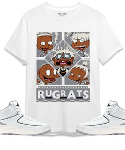 Jordan 2 Neutral Grey Unisex Shirt 90s TV Style, Shirt To Match Sneaker