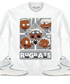 Jordan 2 Neutral Grey Unisex Shirt 90s TV Style, Shirt To Match Sneaker