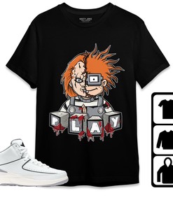 Jordan 2 Neutral Grey Unisex Shirt Chucky Chuk, Shirt To Match Sneaker
