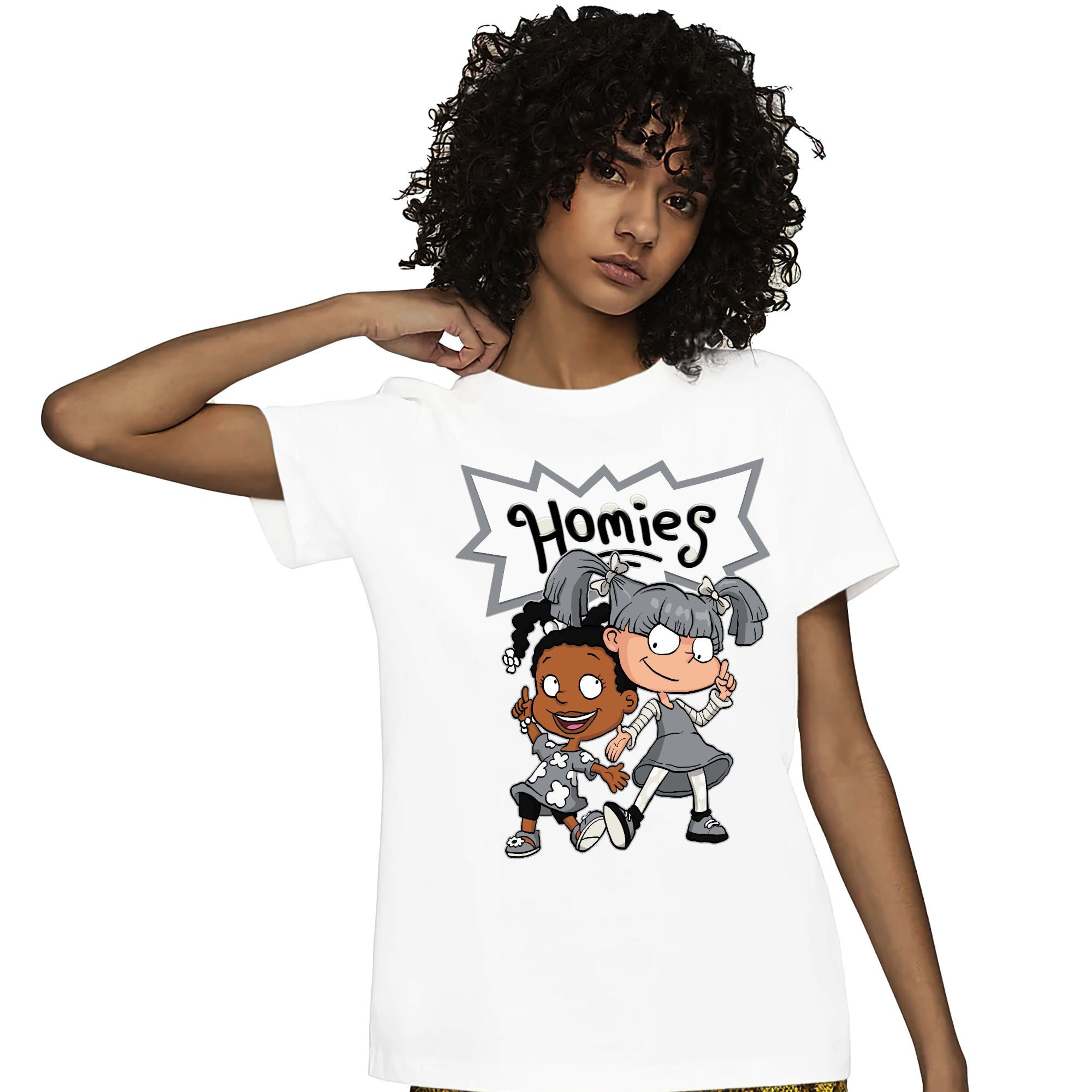 Jordan 2 Neutral Grey Unisex Shirt Homies Girl, Shirt To Match Sneaker