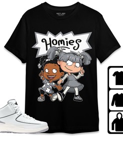 Jordan 2 Neutral Grey Unisex Shirt Homies Girl, Shirt To Match Sneaker
