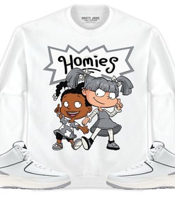 Jordan 2 Neutral Grey Unisex Shirt Homies Girl, Shirt To Match Sneaker