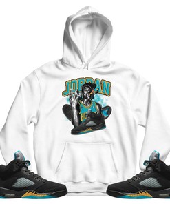 Jordan 23M Unisex Sneaker Shirt Match 2023 Retro Aqua 5s Tee, Jordan 5 Aqua T-Shirt, Hoodie, Sweatshirt