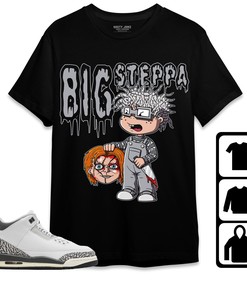 Jordan 3 Hide N Sneak Unisex Shirt Chuckie Big Steppa, Shirt To Match Sneaker