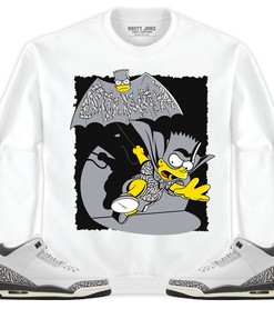 Jordan 3 Hide N Sneak Unisex Shirt, Hoodie Sweatshirt Bartman Simpson, Shirt To Match Sneaker