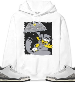 Jordan 3 Hide N Sneak Unisex Sweatshirt, Hoodie Shirts Bartman Simpson, Shirt To Match Sneaker
