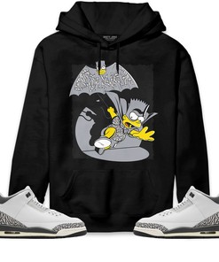 Jordan 3 Hide N Sneak Unisex Sweatshirt, Hoodie Shirts Bartman Simpson, Shirt To Match Sneaker