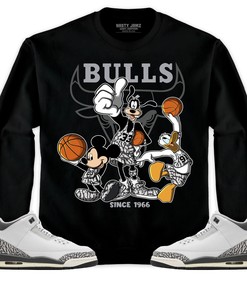 Jordan 3 Hide N Sneak Unisex Sweatshirt, Hoodie Shirts Disney Basketball, Shirt To Match Sneaker